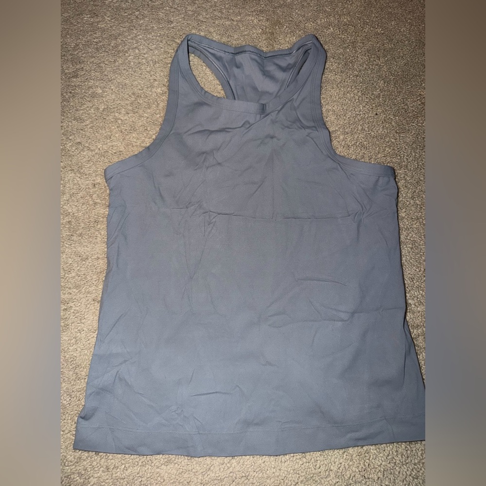 Lululemon Align Waist Length Racerback Tank. Rhino Grey 8 Nulu